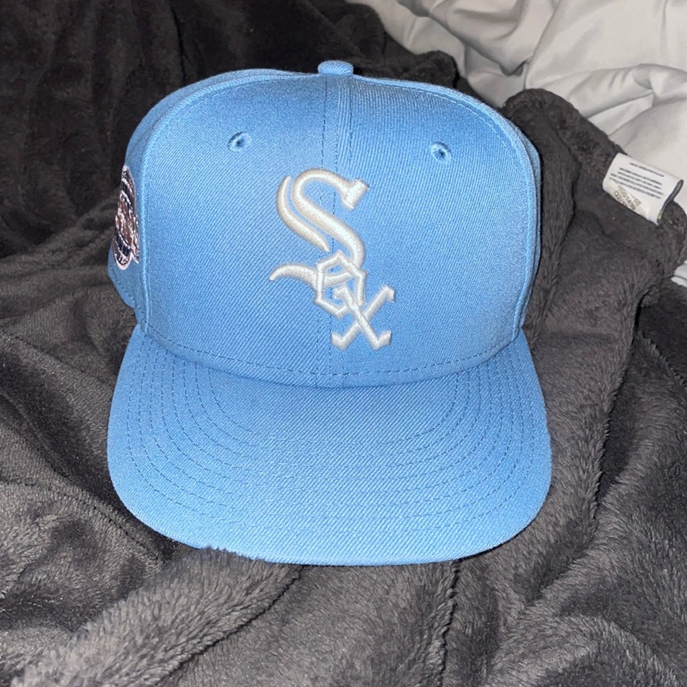 Chicago White Sox fitted hat side patch
